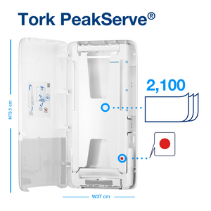 DISTRIBUTEUR D'ESSUIE-MAINS TORK PEAKSERVE