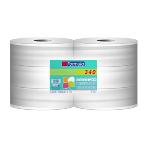 CARTA IGIENICA MAXIROLL 2 VELI NO STR. H 9.7X340 MT 206A115-70