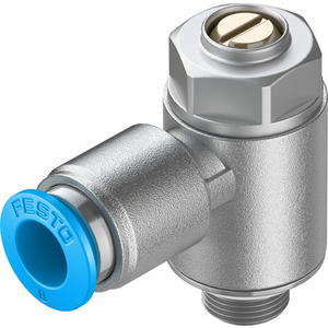 537076-REGOLATORE DI PORTATA UNIDIREZIONALE GRLA-1/8-QS-8-MF-D
