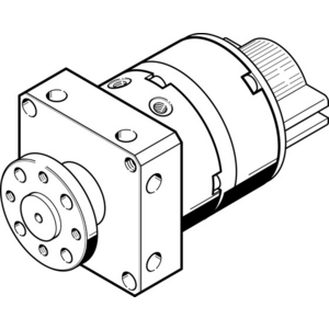DSM-10-240-P-A-FF-FW Semi-rotary drive