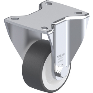 ROULETTE FIXE 150KG D. 75MM AC BAND.POLYA 37MM MOY ROULEAUX
