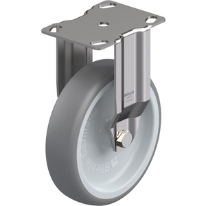 ROULETTE FIXE 110KG D.125MM IN BAND.CAOUT 32MM MOY LISSE