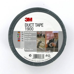 1900 NASTRO ADESIVO TELATO DI COLORE NERO SPESSORE 0,17MM 50 X 50 7000071798