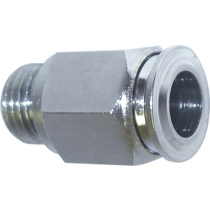 PARALLEL MALE STRAIGHT FITTING Execution Cylindrical D.6-3/8