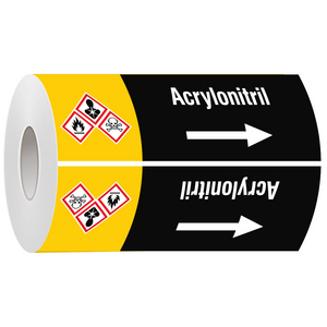 BRADY LEIDINGMERKER 300MM ACRYLONITRIL (ROL=30M)
