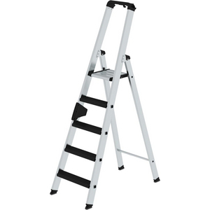 3210031675 Stufen-Stehleiter Alu relax 5 St. m.Brücke