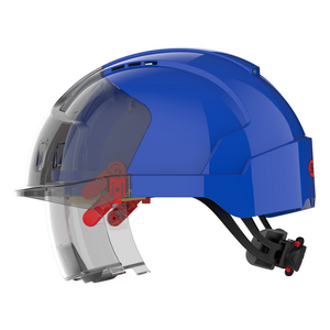 ELMETTO EVO VISTA LENS VENTILATO BLU/GRIGIO AMB170-007-F00