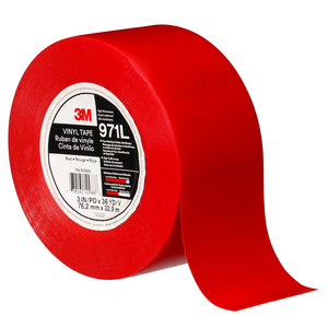 3M VLOERMARKERINGSTAPE 971L ROOD 76,2MM (RO=33M)