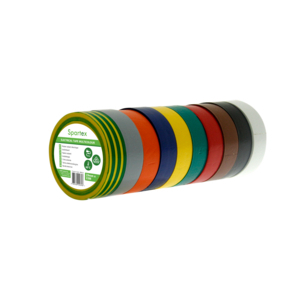 RUBAN ADH ISOLANT ELEC. MULTI LOT DE 10 RLX 19MMX33M