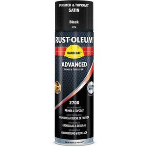AEROSOL ANTIROUILLE 500ML HARD HAT ADVANCED NOIR SATIN