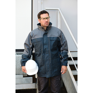 PARKA G RIPSTOP 4 IN 1 (Parka + Wind cheater+ Polar Jacket + Polar Vest) Size XL