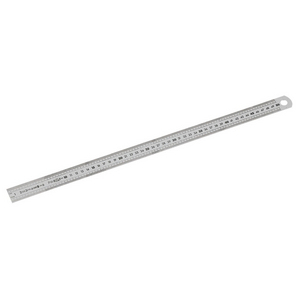 RIGHELLO SEMIRIGIDO INOX 2 LATI 300 MM DELA.1056.300