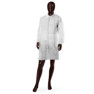 CAMICE MONOUSO VELKRO 30 BIANCO 14026 # M