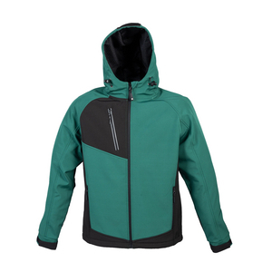 GIUBBOTTO SOFTSHELL MONTEBIANCO GREEN/BLACK 997451 # XL GREEN/BLACK