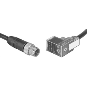 KMEB-2-24-M12-0,5-LED Plug socket with cable