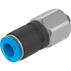 QSR-M5-4 Push-in fitting, rotatable