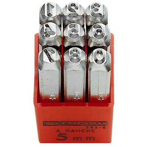 PUNZONI : SERIE 9 CIFRE 293A.8