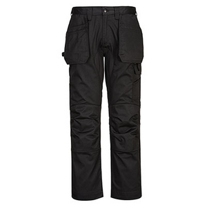 PORTWEST BROEK MET HOLSTER STRETCH WX2 ECO CD883 ZWART MT 41