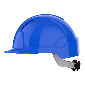 ELMETTO DI SICUREZZA EVOLITE RUOTA A CRICCHETTO VENTILATO BLU AJB170-000-500
