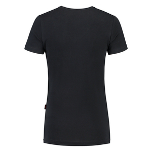 TRICORP T-SHIRT DAME V HALS FIT 101008 MARINE MT L
