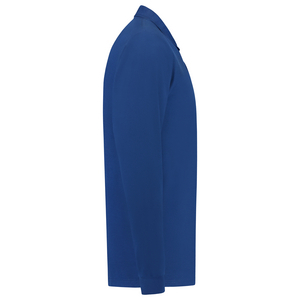 TRICORP POLOSHIRT LANGE MOUW 201009 ROYAL BLAUW MT S