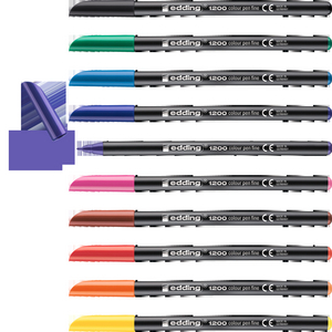 EDDING COLOR PEN METALEN DOOS 10ST 1200 ASSORT DOOS 001-010