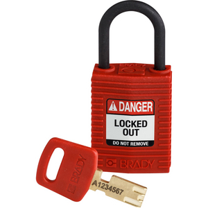 LUCCHETTO SAFEKEY â COMPATTI 150180 CPT-RED-25PL-KD