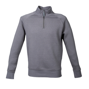 FELPA ZIP 1/3 KIOTO POL/COT GREY 993162 # 3XL