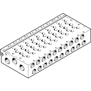 VABM-L1-18W-G38-4 Manifold strip