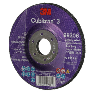 DISCO DA SBAVO A CENTRO DEPRESSO 99306 36+ T27 115X7X22.23MM 7100303983