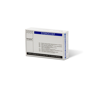 ASTUCCIO 100 CEROTTI STERILI ASSORTITI 5 MISURE BLU DETECTABLE CER049