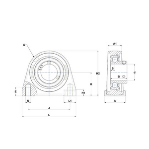 PALIER USPAE210N SNR
