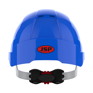 ELMETTO DI SICUREZZA EVOLITE RUOTA A CRICCHETTO VENTILATO BLU AJB170-000-500