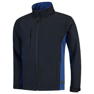 TRICORP SOFTSHELL 402002 MARINE/ROYAL BLAUW MT 3XL