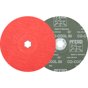 PFERD COMBICLICK® fibre disc CC FS 180 CO COOL 80