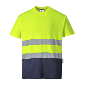 T-SHIRT HI-VIS GIALLO/BLU S173YNR # XL