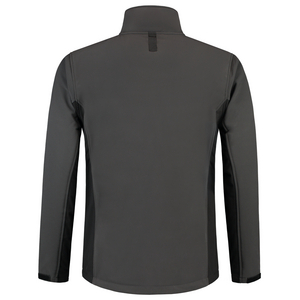 TRICORP SOFTSHELL 402002 DONKER GRIJS/ZWART MT M