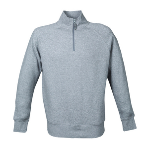 FELPA ZIP 1/3 KIOTO POL/COT MELANGE 993163 # XL