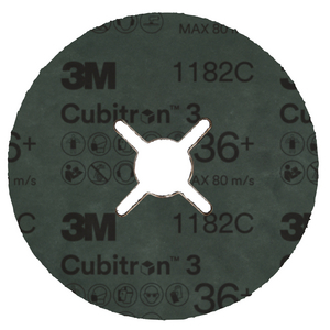 DISCO FIBRATO CUBITRON3 1182C, 36+, 125 MM X 22 MM, A FESSURA 7100308531