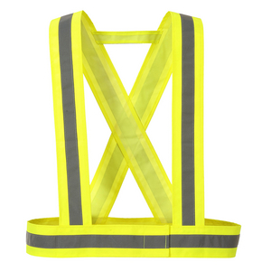 BAUDRIER.HI-VIS.JAUNE-HV55