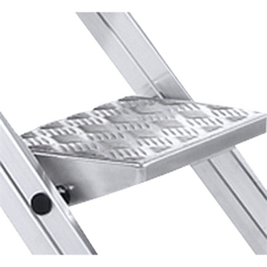 ZARGES PLAZATEC P INKLAPBAAR 2 TREDEN ALU LADDER 41920