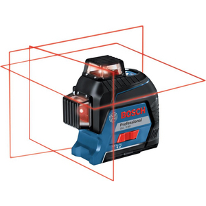 01900939, 8510200040, 0601063S00 Kreuzlinienlaser GLL 3-80 Roter Laser 4xAA Batterien