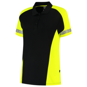 TRICORP POLOSHIRT DAMES REDEFINED REFL 206110 ZW/GL MT XS