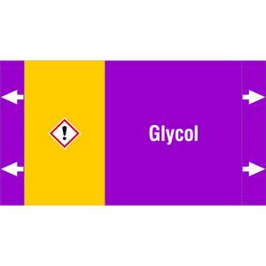 BRADY LEIDINGMERKER 165X90 GLYCOL