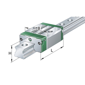 KWVE20-B-ESC-G3-V1 Kugelführungswagen vierreihig