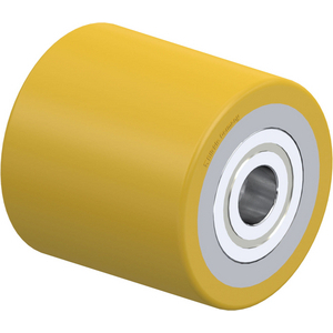 GALET POLYU 570KG D. 80MM 80MM MOYEU BILLE BAND.POLYU