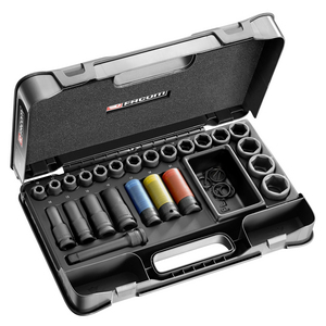 1/2' IMPACT SOCKET SET 6P 10-32MM NS.550BPB