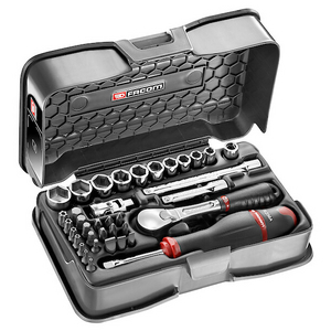 FACOM DOPPENSET 1/4" 6-KANT RL.161-5P6U