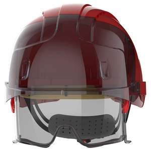 ELMETTO EVO VISTA LENS VENTILATO ROSSO/FUMO AMB170-008-K00