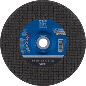 PFERD DOORSLIJPSCHIJF EH 230-2,9A24SSG-STAAL KOM